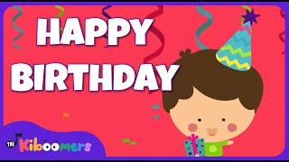 Happy Birthday To You - THE KIBOOMERS Birthday Party Song for Kids Resimi