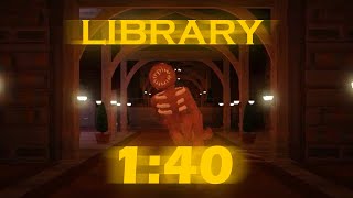 DOORS  Hotel+ New Library Speedrun 1:40