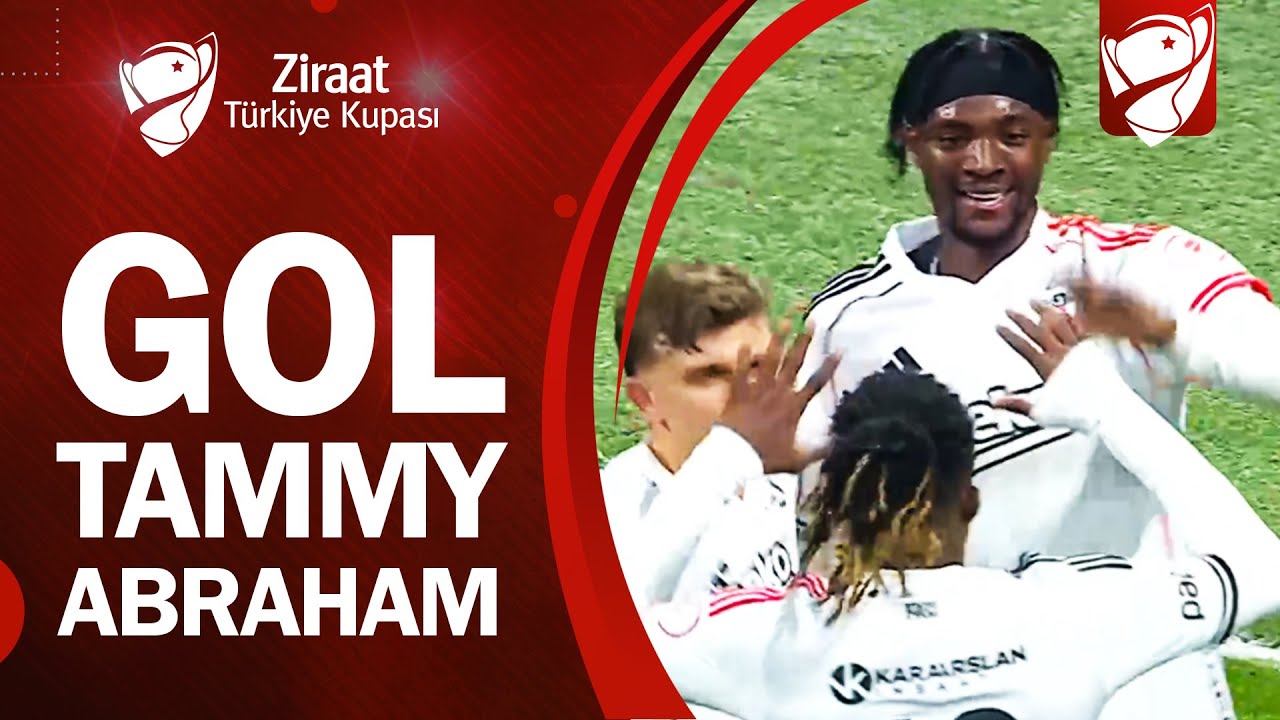 GOL Tammy Abraham | Beşiktaş 1-0 Ankara Keçiörengücü | Ziraat Türkiye Kupası