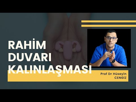 RAHİM DUVARI KALINLAŞMASI  (Endometrial hiperplazi)