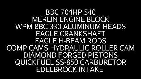 BBC 704HP 540 ENGINE DYNO RUN FOR MARTY INLOW BY WHITE PERFORMANCE AND MACHINE