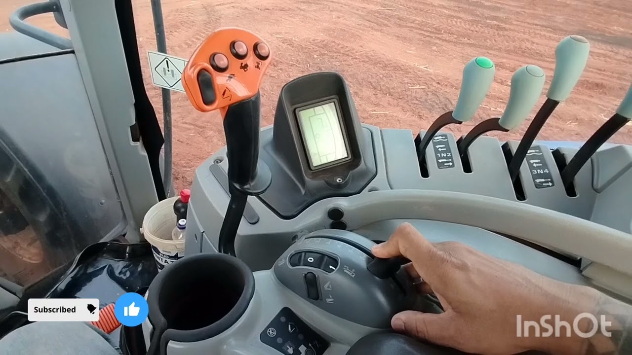 como calibrar os braços hidráulicos do T7 240 da New Holland