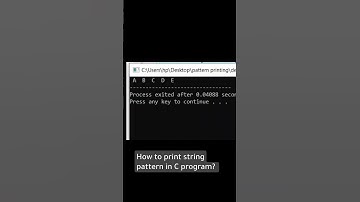 How to print string pattern in C program?#short #subscribe #like #coding #programming #cprogramming