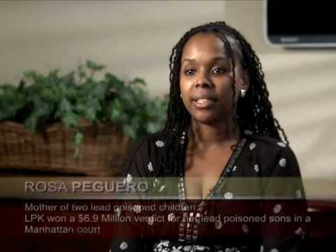 Lead poisoning lawyer (http://www.lpklaw.com) Alan J. Konigsberg from the personal injury law firm of Levy Phillips &amp; Konigsberg, LLP, has many satisfied clients, among whom is Rosa Peguero, a mother...