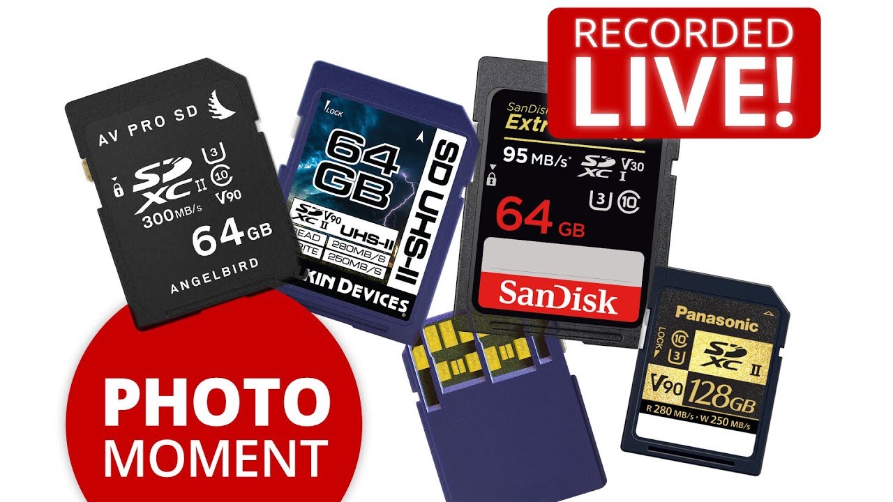 Mild nødvendighed Kilde SHORT VERSION] What V60/V90 SD Card do you need for GH5 v2 400 Mbit  All-Intra Recording? - YouTube