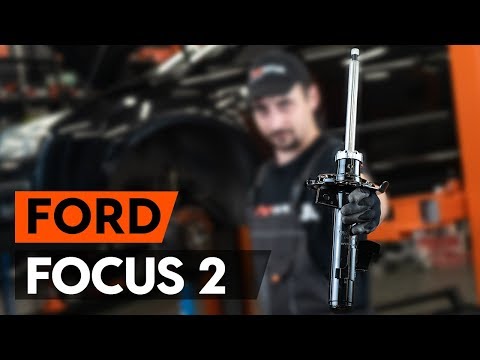 How to change front shock absorber on FORD FOCUS 2 (DA)  [TUTORIAL AUTODOC]