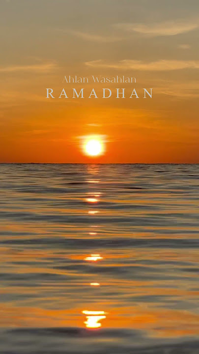 Marhaban ya Ramadan. Happy fasting everyone. Ramadan by Maher Zain. #ramadan