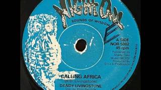 英7” Dandy Livingstone The South African Experience / Rasta Fusion NOR5003 Night Owl Records /00050 Dandy Livingstone – The South African Experience / Rasta Fusion