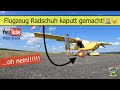 Kleiner Crash am Ultraleichtflugzeug 🤦🏼‍♂️😵