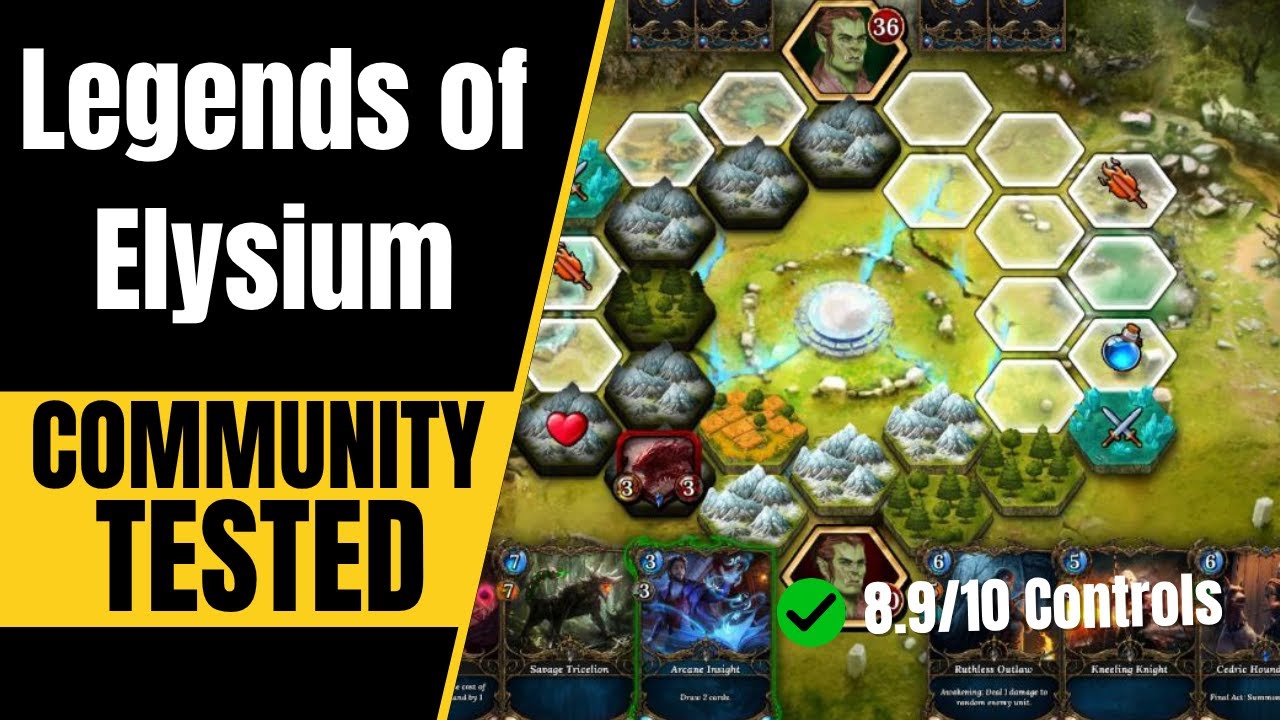Legends of Elysium – TCG Meets Hex-Grid Strategy | Community Tested