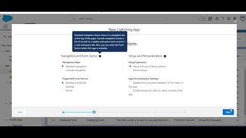 How to create a simple Lightning App in Salesforce