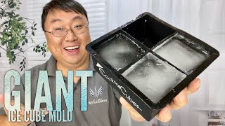 HOW TO MAKE GIANT ICE CUBES FOR COCKTAILS