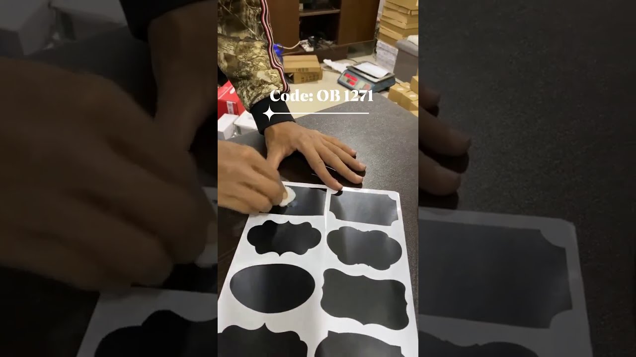 Label Stickers With Pen