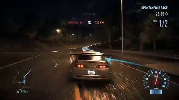 Need for Speed 2015: Challenge (Spontaneous Race) - Supra SZ-R v 911 GT3 RS