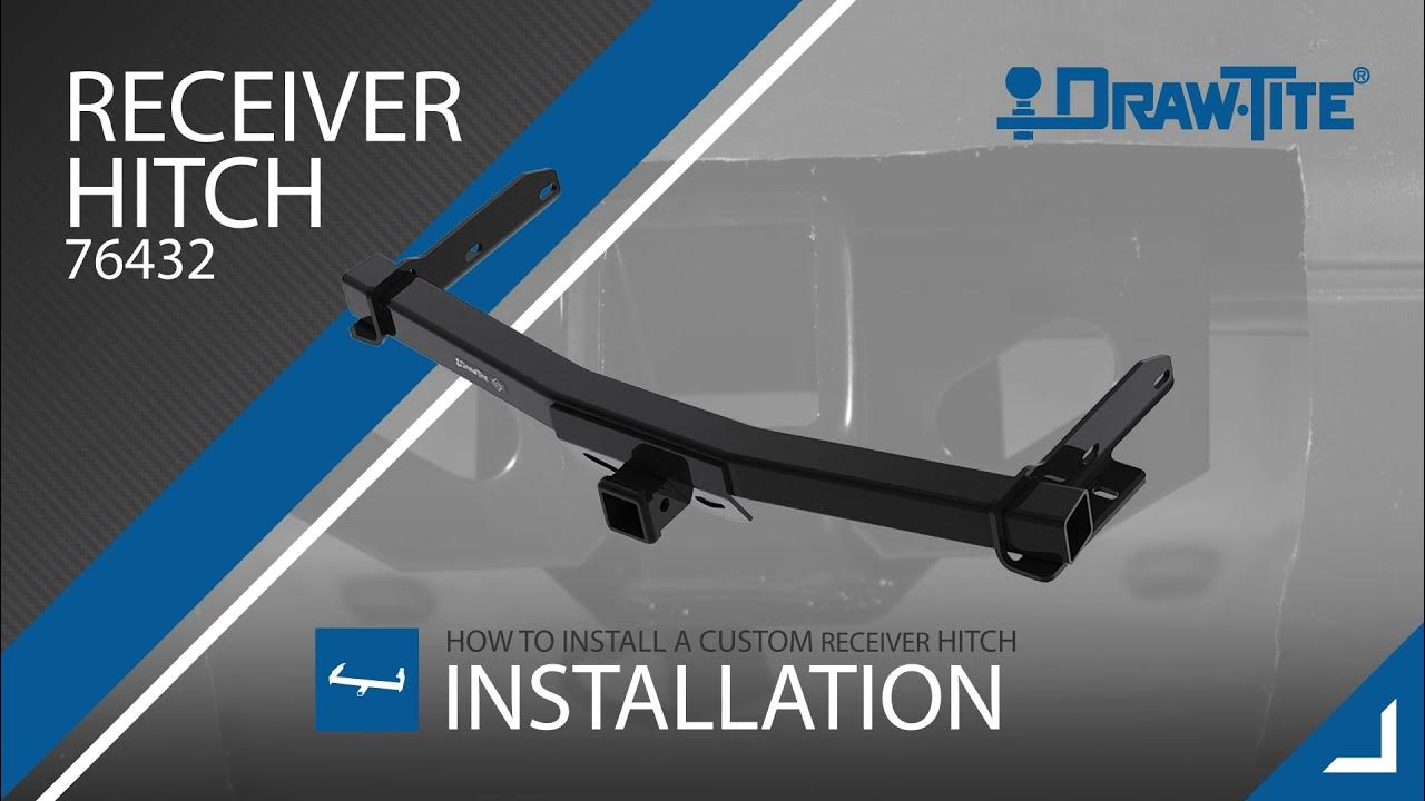 20112021 Jeep Grand Cherokee Hitch Install Draw•Tite® 76432 Class
