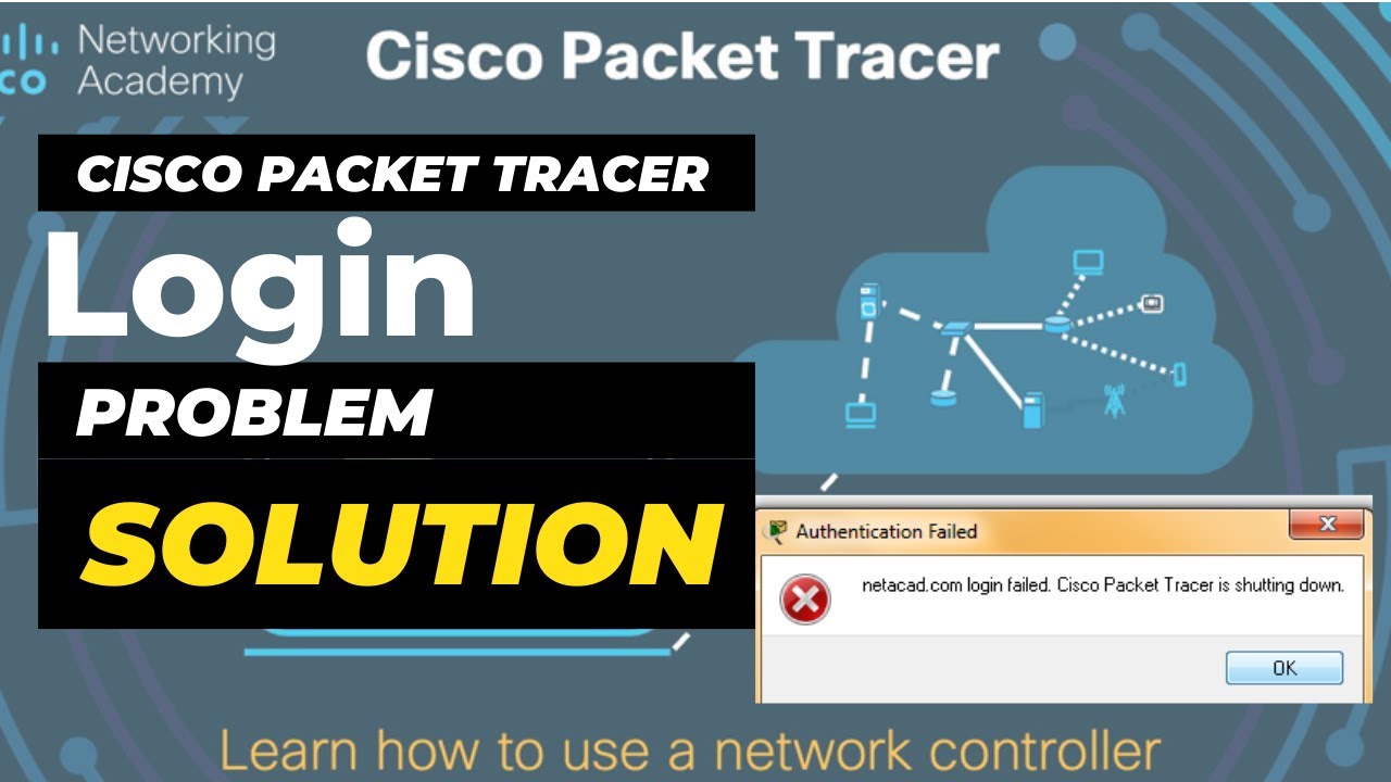 Cisco packet tracer login problem solution | How to Stop Cisco Packet