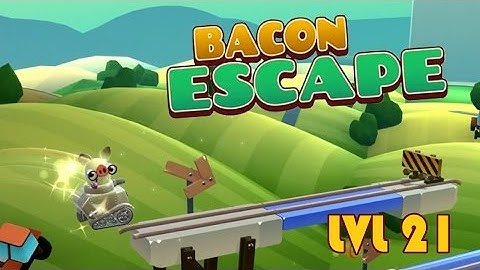 Bacon Escape Walkthrough for level 21 | IOS Gameplay for Bacon Escape