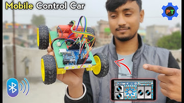 Bluetooth RC Car | 📲 Smartphone Control Car | How To Make Remote Control Car | Science Project