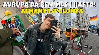 ALMANYA/POLONYA VLOG! Polonya'da 1 Haftam, Berlin Vlog, Alışveriş, Ev Turu, Katowice Erasmus Anıları