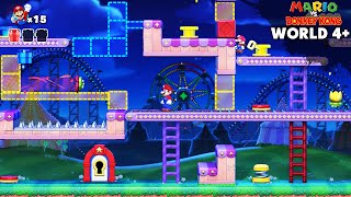 Mario VS Donkey Kong - World 4+ - Merry Mini Land Plus (100% Walkthrough)