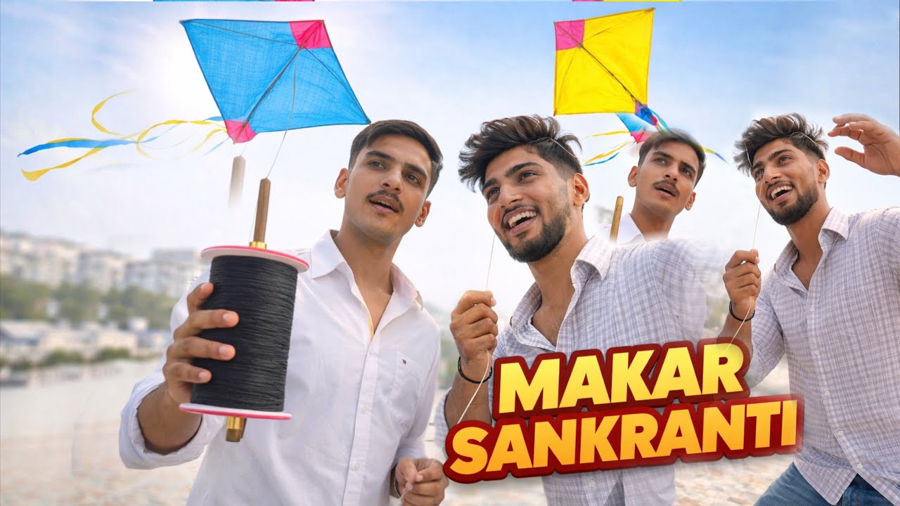 Patang Festival Day🪁 | Makar Sankranti  2025 | Kite Flying Vlog