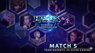 Team Naventic vs eStar Gaming - Game 1 - Group A - Global Summer Championship