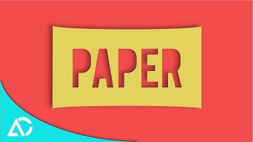 Gimp Tutorials : Paper Cutting Text