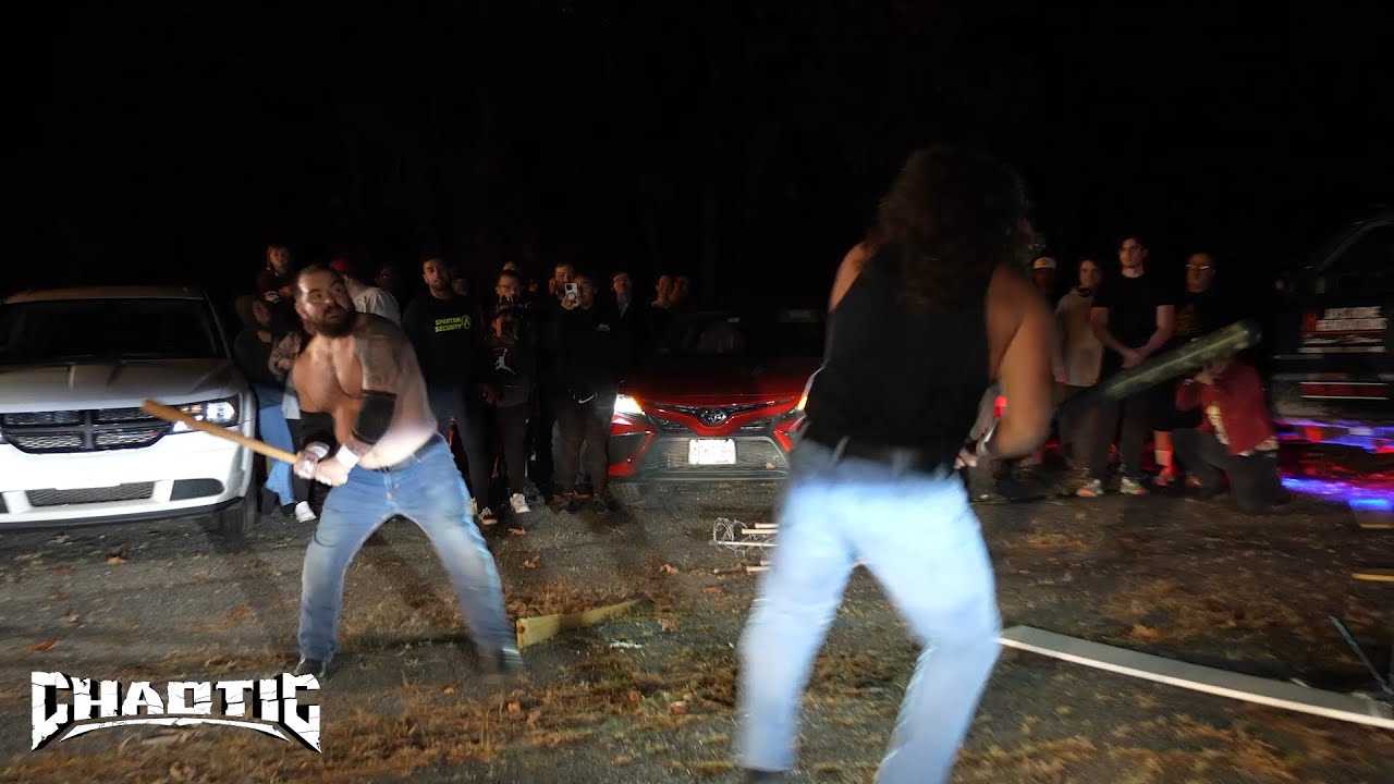 PARKING LOT BRAWL- Danny Miles vs MORTAR
