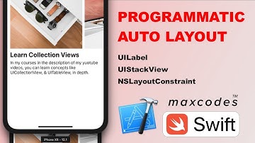 (dem codes) Programmatic Auto Layout with UIStackView, NSLayoutConstraint, and UILabel. (episode 2)