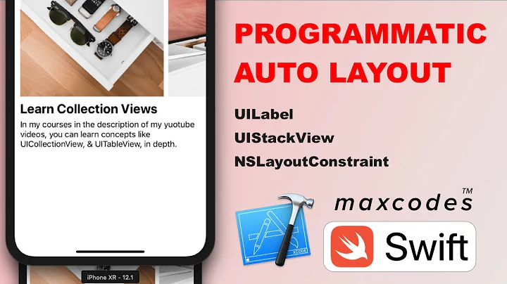 (dem codes) Programmatic Auto Layout with UIStackView, NSLayoutConstraint, and UILabel. (episode 2)
