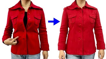 🤪Tailor Gets ANGRY When I Do This – Stretch My Suit 5cm Without Going to the Tailor Shop