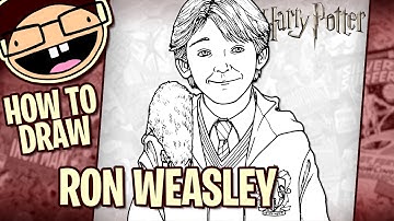How to Draw RON WEASLEY (Harry Potter Movie Series) | Narrated Easy Step-by-Step Tutorial