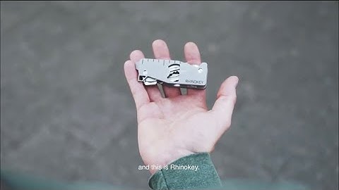 RHINOKEY - The Titanium Everyday Carry Multifunctional Key Organizer