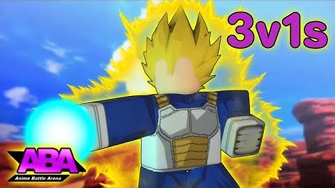 3v1s with Vegeta but Encountered Toxic Player in ABA