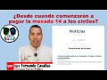 comunicado 8 oct: ¿Desde cuando comenzarán a pagar la mesada 14 a los civiles?