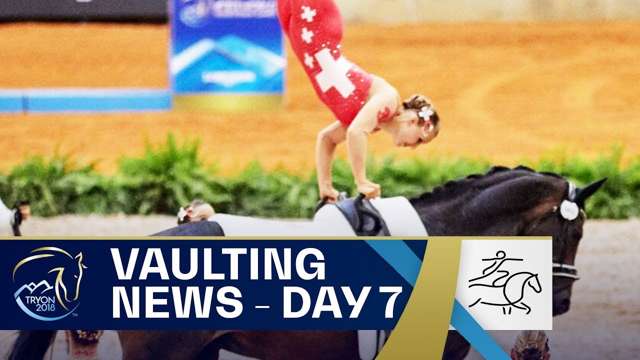 Switzerland currently on top! | Vaulting | Day 7 | FEI World Equestrian Games 2018