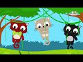 Five Lil Kitties jumping on the Bed | Kids Songs and Nursery Rhymes