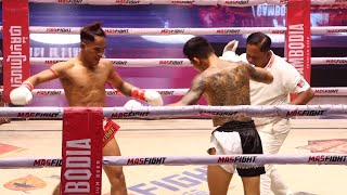 ដៃគូស្វិតស្វាញរបស់ ពេជ្រ ប៊ុនសិដ្ឋ Pich Bunseth VS Super K Thai Boxing Kun Khmer Cambodia