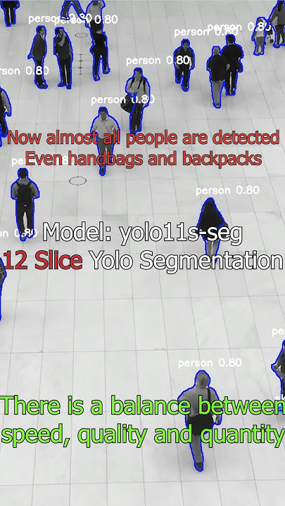 YOLO11 Seg: Unlocking Small Object Detection with Slicing #ai #yolo # ...