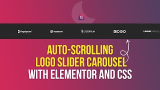 How to Create an AutoScrolling Logo Slider Carousel with Elementor and CSS