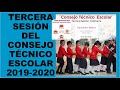 Soy Docente: TERCERA SESIÓN DEL CTE (CICLO ESCOLAR 2019-2020)