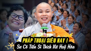 CHÂN TRỜI KHÔNG MÂY - Pháp Thoại SIÊU HAY của Sư Cô Tiến Sĩ Thích Nữ Huệ Hòa tại chùa Hoằng Pháp.