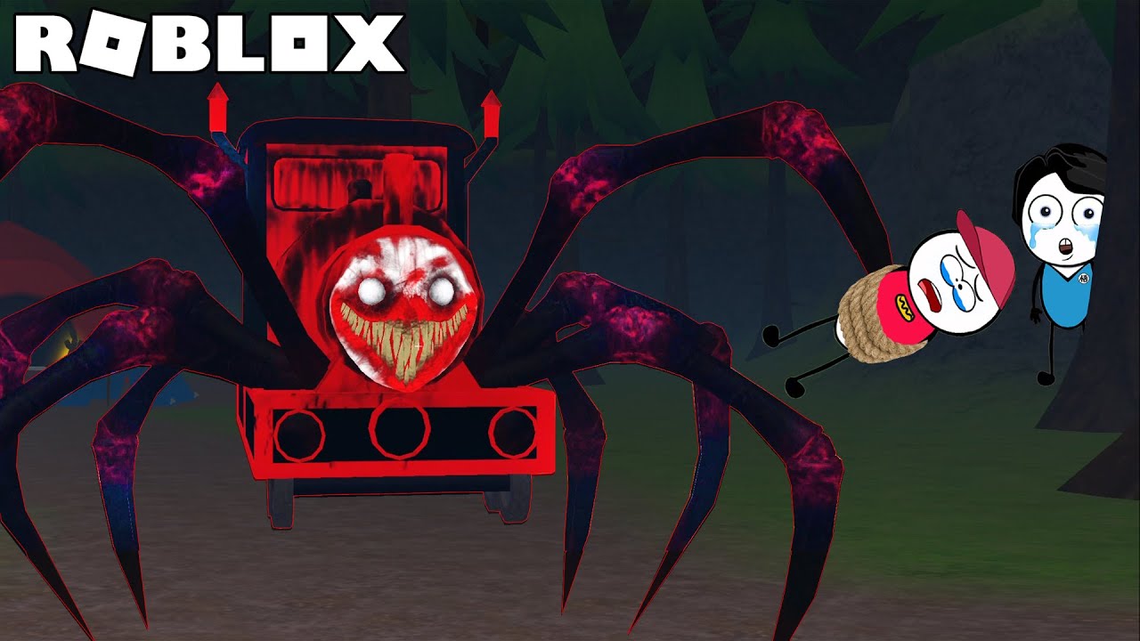 ROBLOX Choo Choo Charles Horror Full Gameplay | Khaleel and Motu - YouTube
