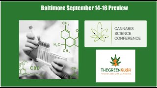 Cannabis Science & Research Conference Preview Show on Green Rush Live