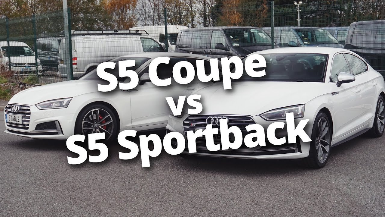 Audi S5 COUPE vs Audi S5 SPORTBACK (2018) - YouTube