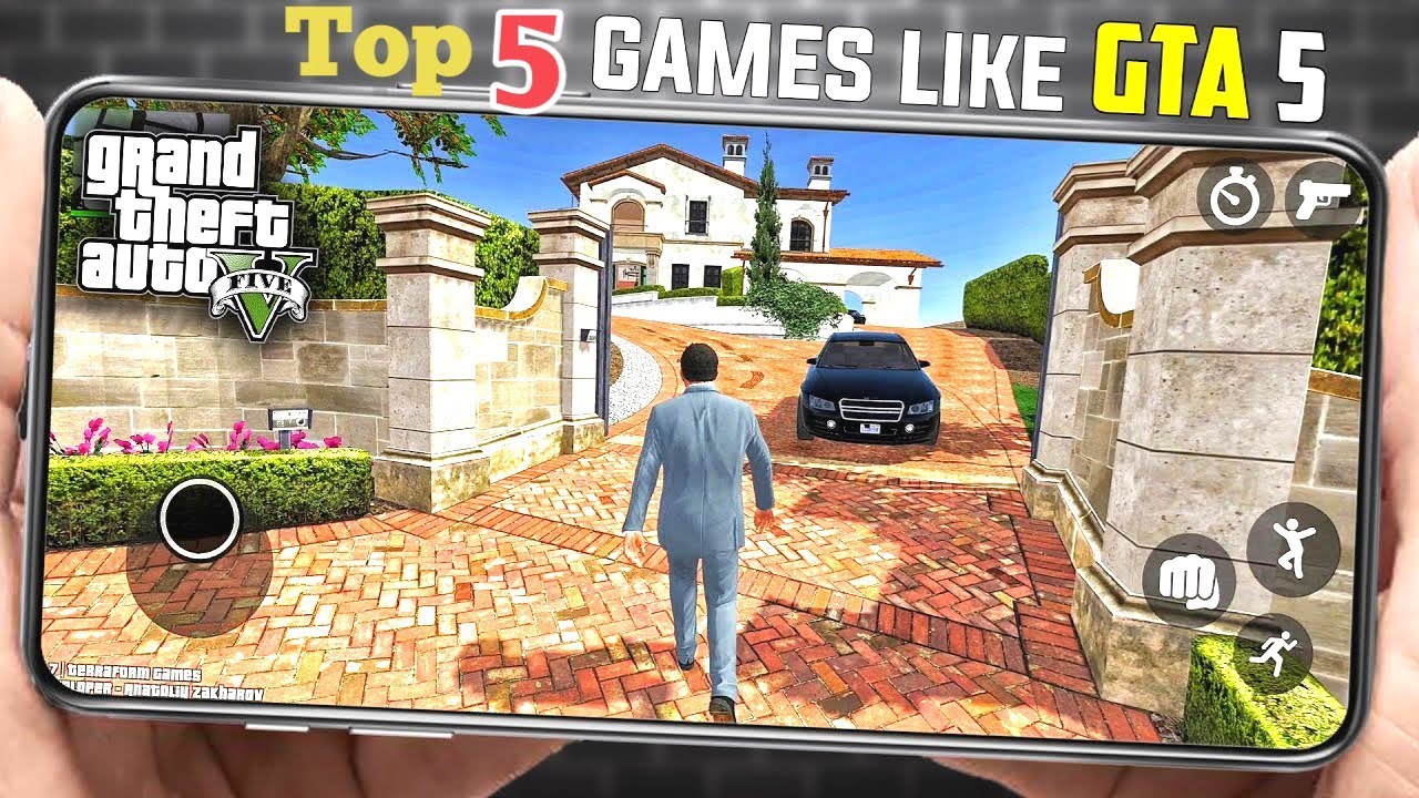 5 best Android games like GTA 5 with high-end graphics