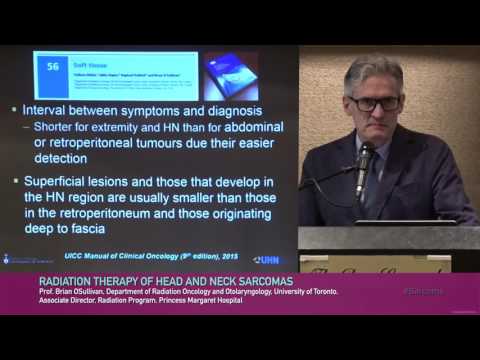 Prof. Brian Osullivan | Radiation Therapy of Head ans Neck Sarcomas