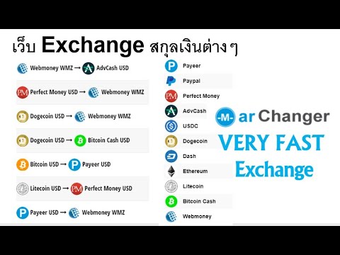 วีดีโอ: วิธีแลกเปลี่ยนสกุลเงินดิจิตอล