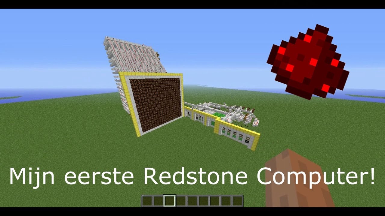 Redstone showcase! - Mijn eerste redstone computer! [Dutch] - YouTube