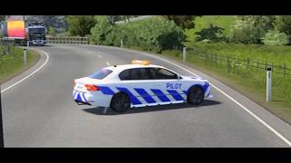 reckless driving blocking collision Euro Truck Simulator 2 2026 07 09   20 13 43 09 DVR